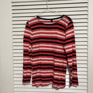 Long sleeve J Crew T shirt.